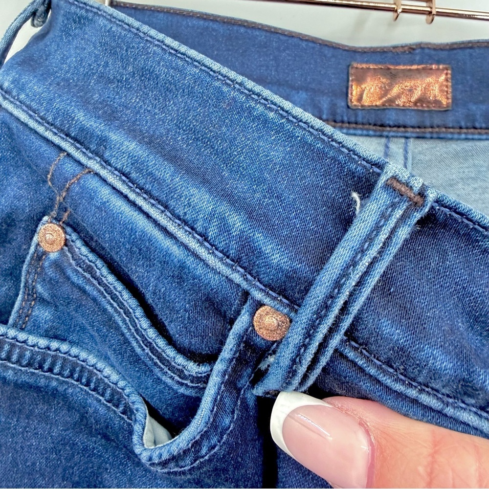 MOTHER The High Waisted Rascal Jeans In Body Electric - Picture 11 of 11